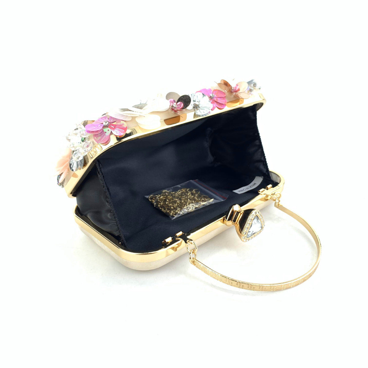 Fashion Evening Bags Handmade Flower Beaded Bags Banquet Wedding Party Bags Women Evening Clutch Women Purse