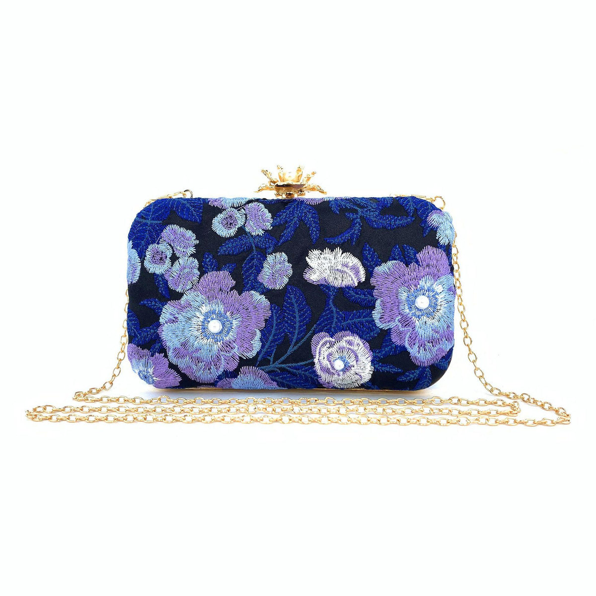 Embroidered handmade beaded Evening Bag Retro Pearl Banquet Evening Bag for women