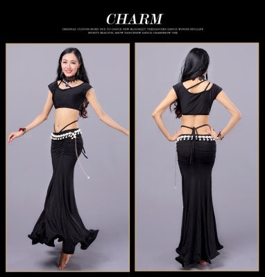 5 Colors Polyester Morden Dance Dress Belly Dance costumes Belly Dance Dress