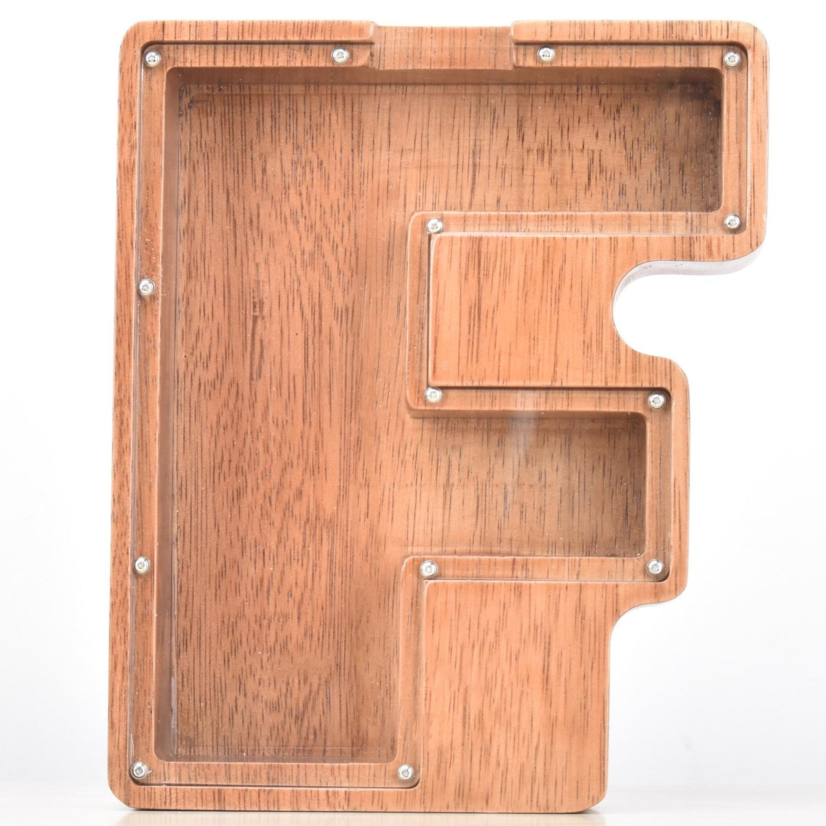 Creative Piggy Bank Nordic Style Wooden Letter Piggy Bank Thickness 4.5cm