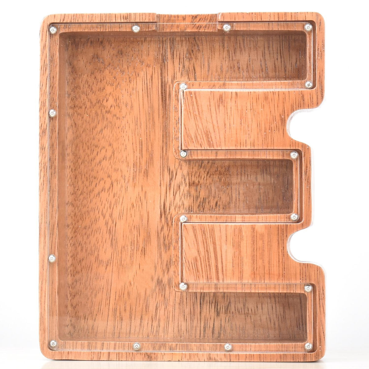 Creative Piggy Bank Nordic Style Wooden Letter Piggy Bank 19*18*3cm