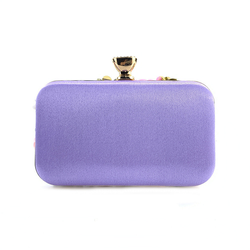 Fashion Evening Bags Handmade Flower Beaded Bags Banquet Wedding Party Bags Women Evening Clutch Women Purse