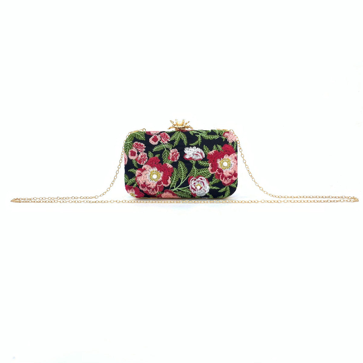 Embroidered handmade beaded Evening Bag Retro Pearl Banquet Evening Bag for women