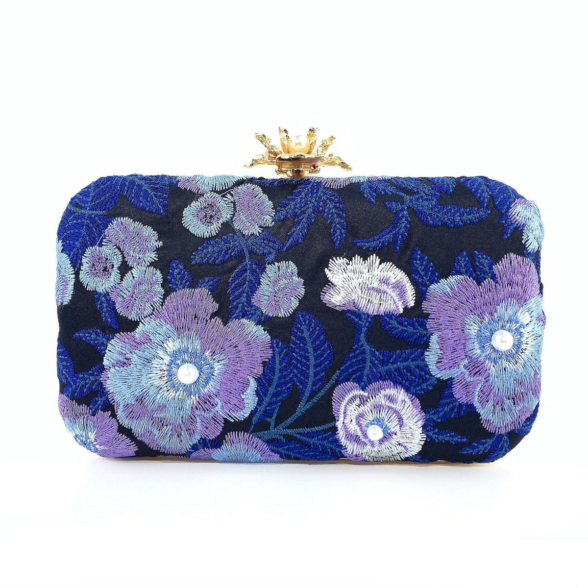 Embroidered handmade beaded Evening Bag Retro Pearl Banquet Evening Bag for women