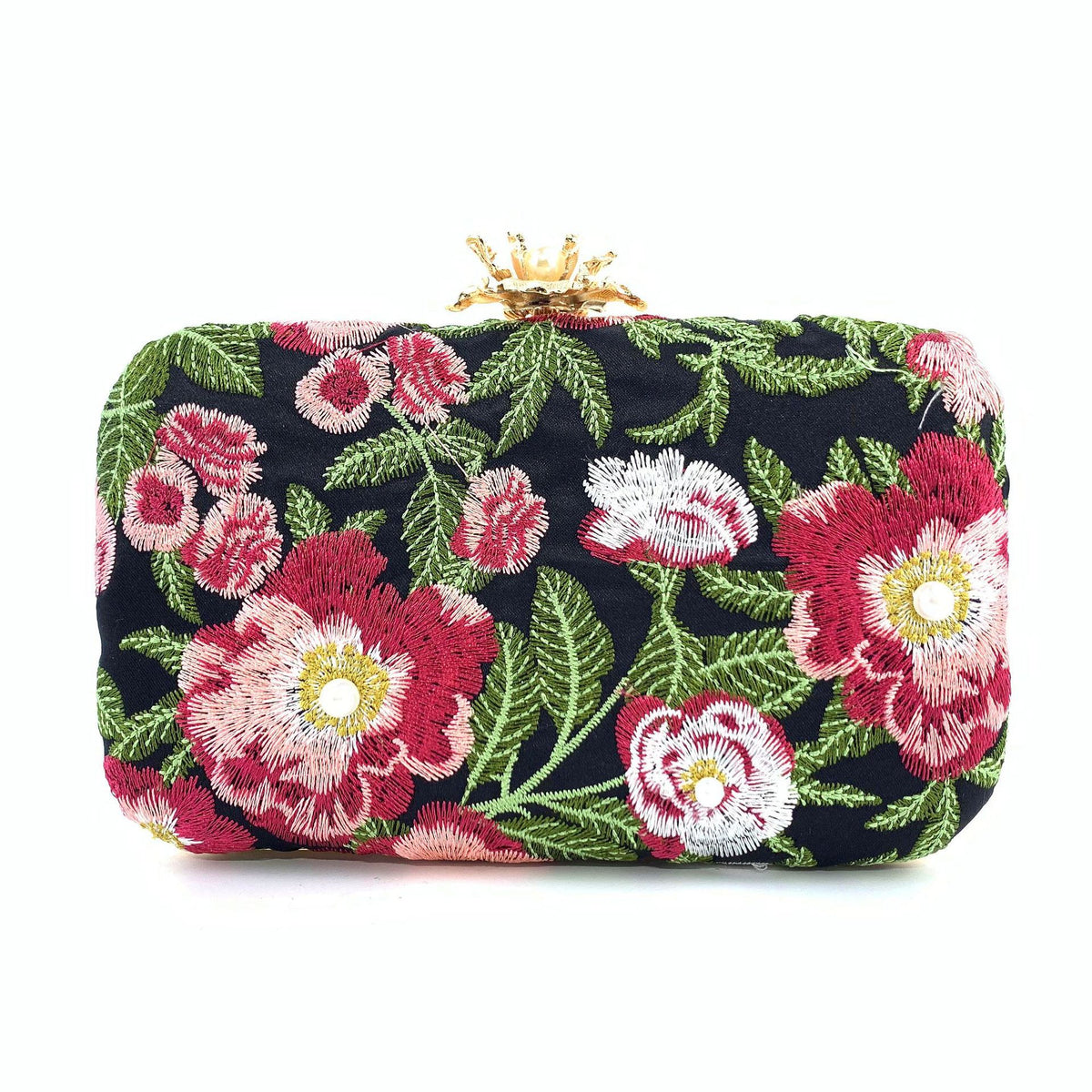 Embroidered handmade beaded Evening Bag Retro Pearl Banquet Evening Bag for women