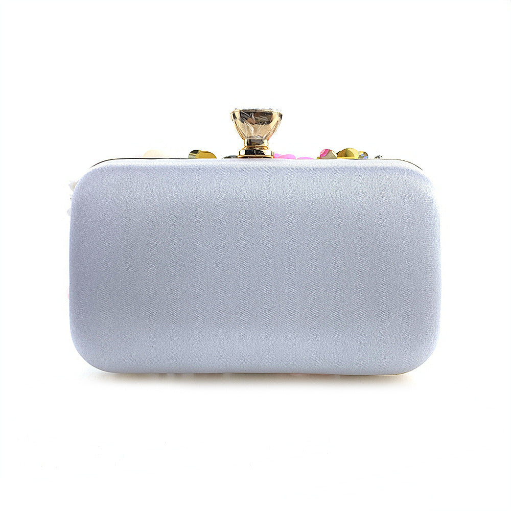 Fashion Evening Bags Handmade Flower Beaded Bags Banquet Wedding Party Bags Women Evening Clutch Women Purse
