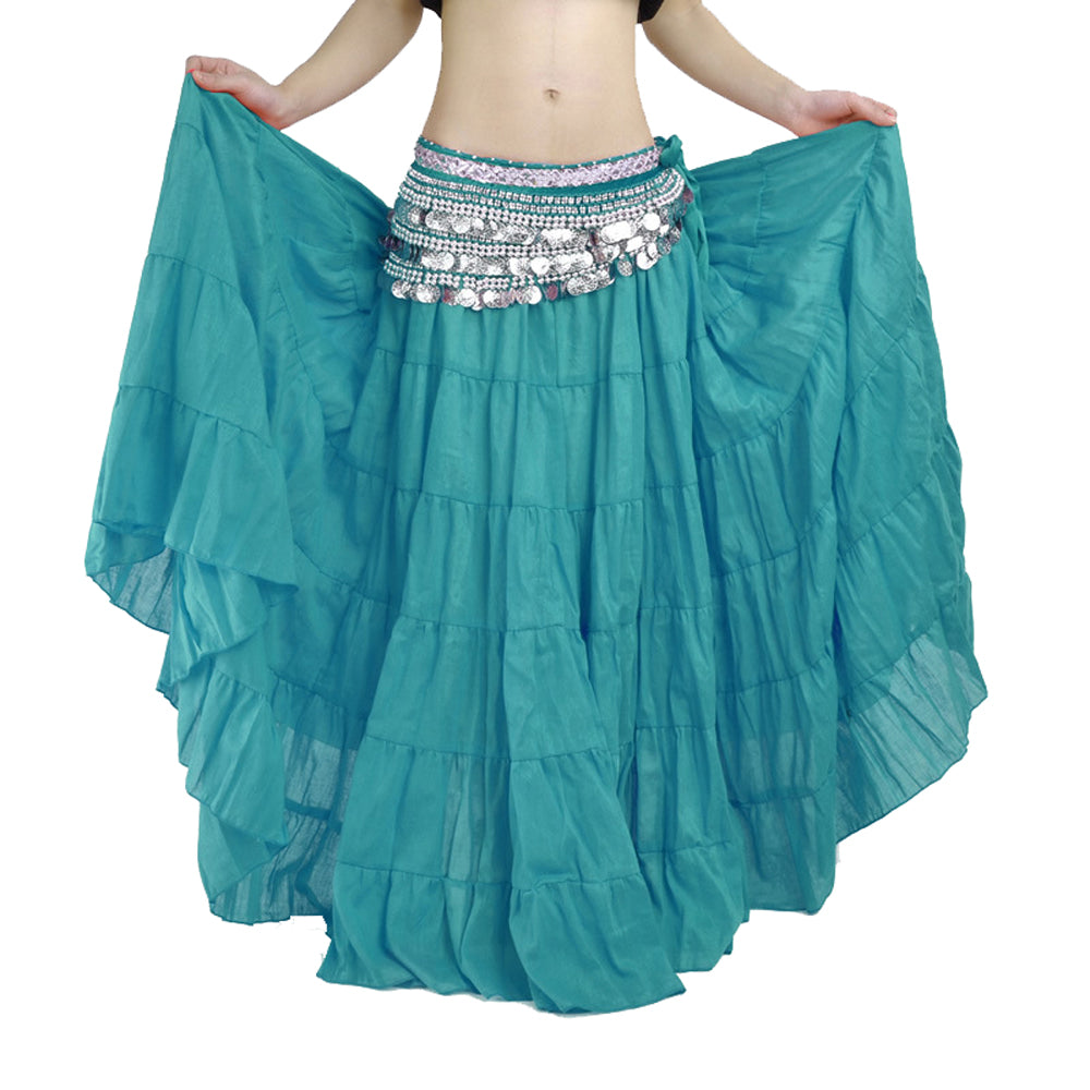 Super Big Swing 8 Meters Flax Tribal Skirt, Belly dance, Gypsy Skirt, Bohemia skirt