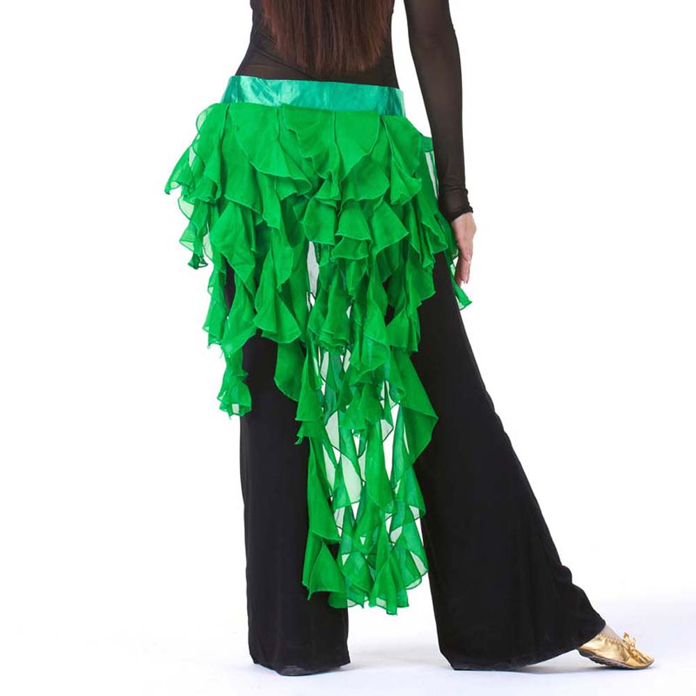 Premium Belly Dance Hip Scarf Egypt Style Belt Skirt Latin Dance Tassel Wave Skirt for Outfit