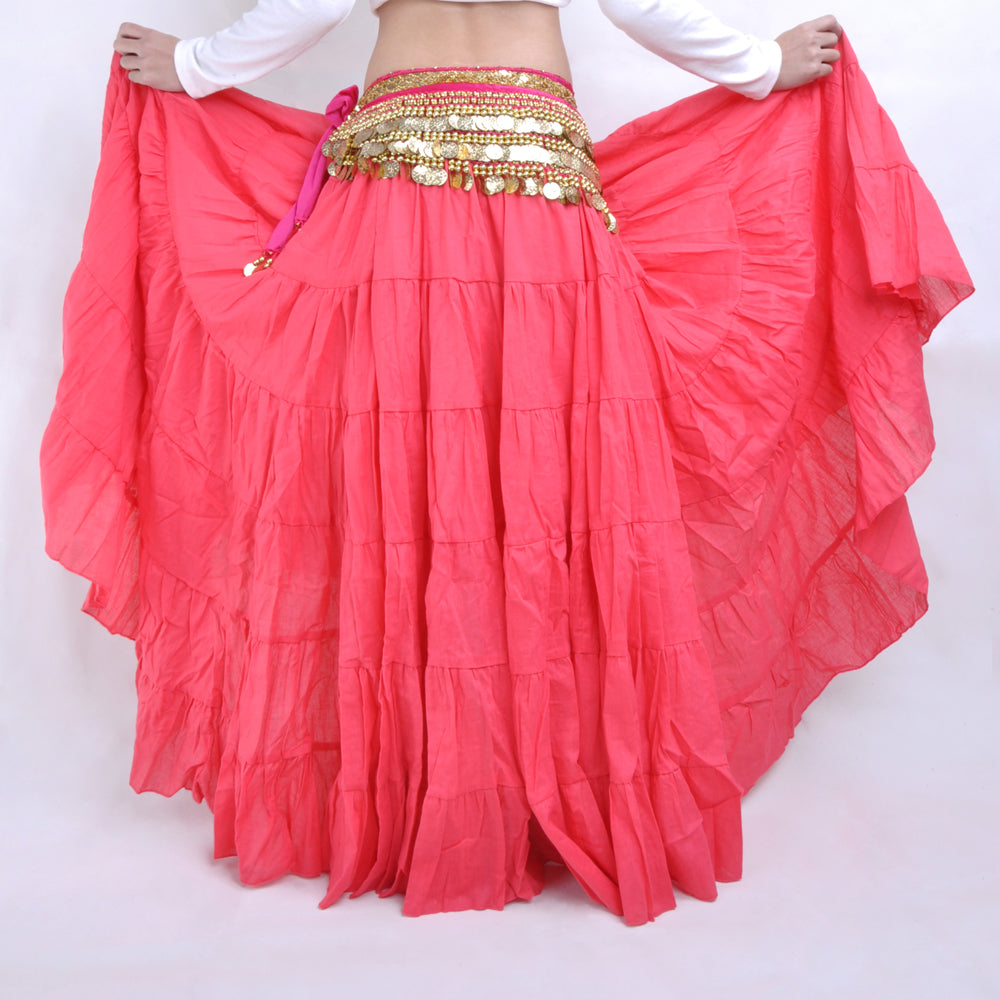 Super Big Swing 8 Meters Flax Tribal Skirt, Belly dance, Gypsy Skirt, Bohemia skirt