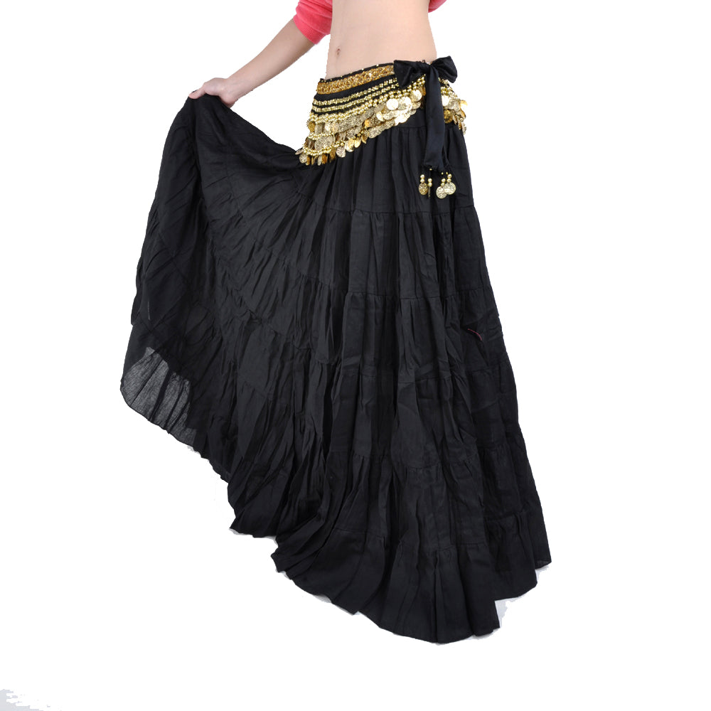 Super Big Swing 8 Meters Flax Tribal Skirt, Belly dance, Gypsy Skirt, Bohemia skirt