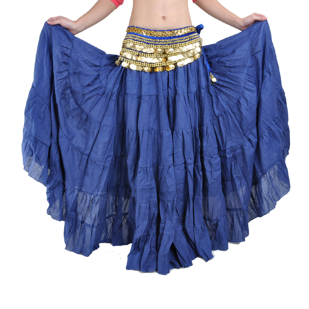 Super Big Swing 8 Meters Flax Tribal Skirt, Belly dance, Gypsy Skirt, Bohemia skirt