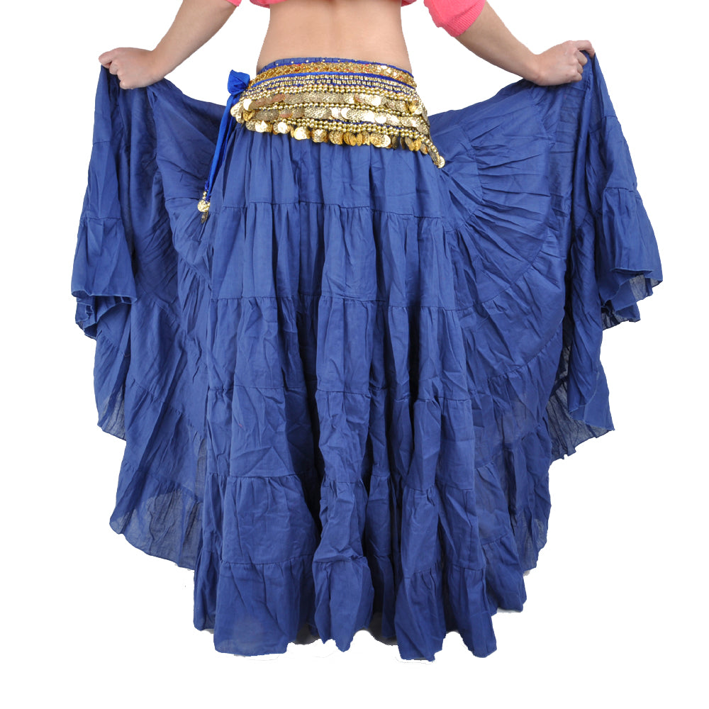 Super Big Swing 8 Meters Flax Tribal Skirt, Belly dance, Gypsy Skirt, Bohemia skirt