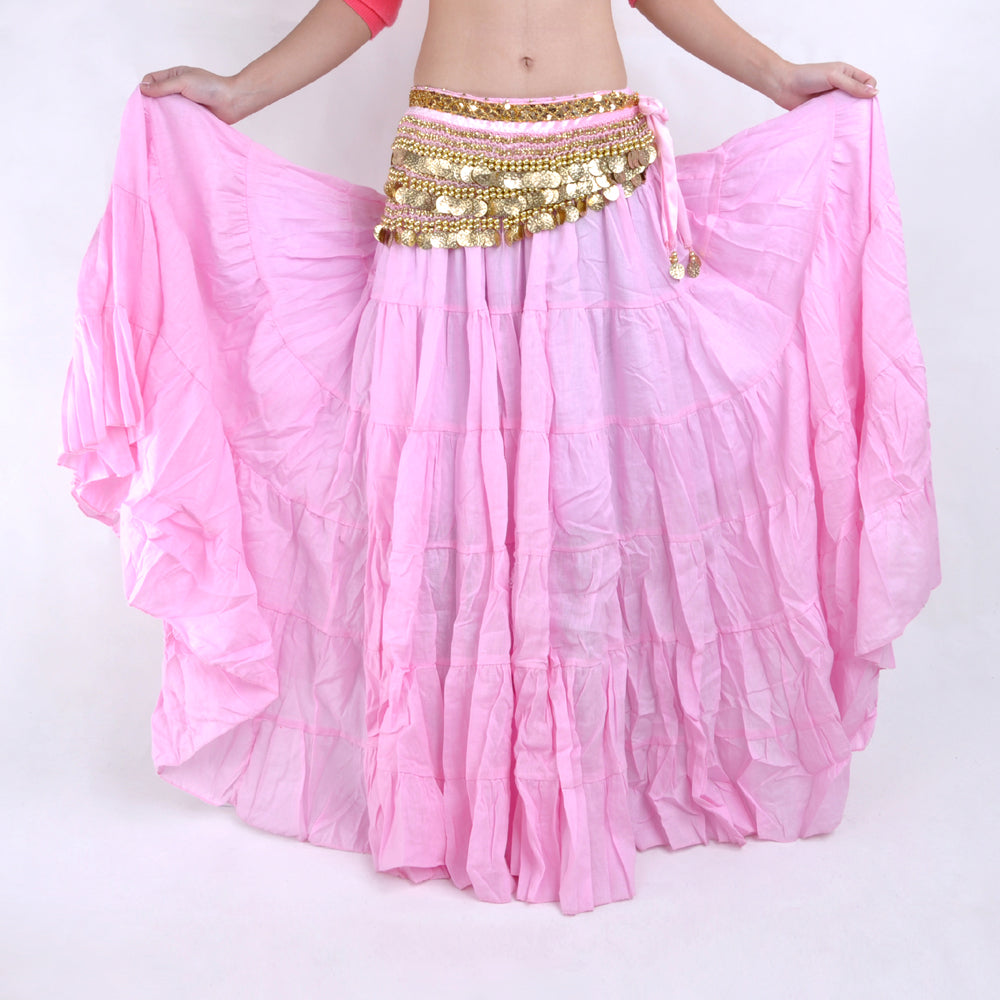 Super Big Swing 8 Meters Flax Tribal Skirt, Belly dance, Gypsy Skirt, Bohemia skirt