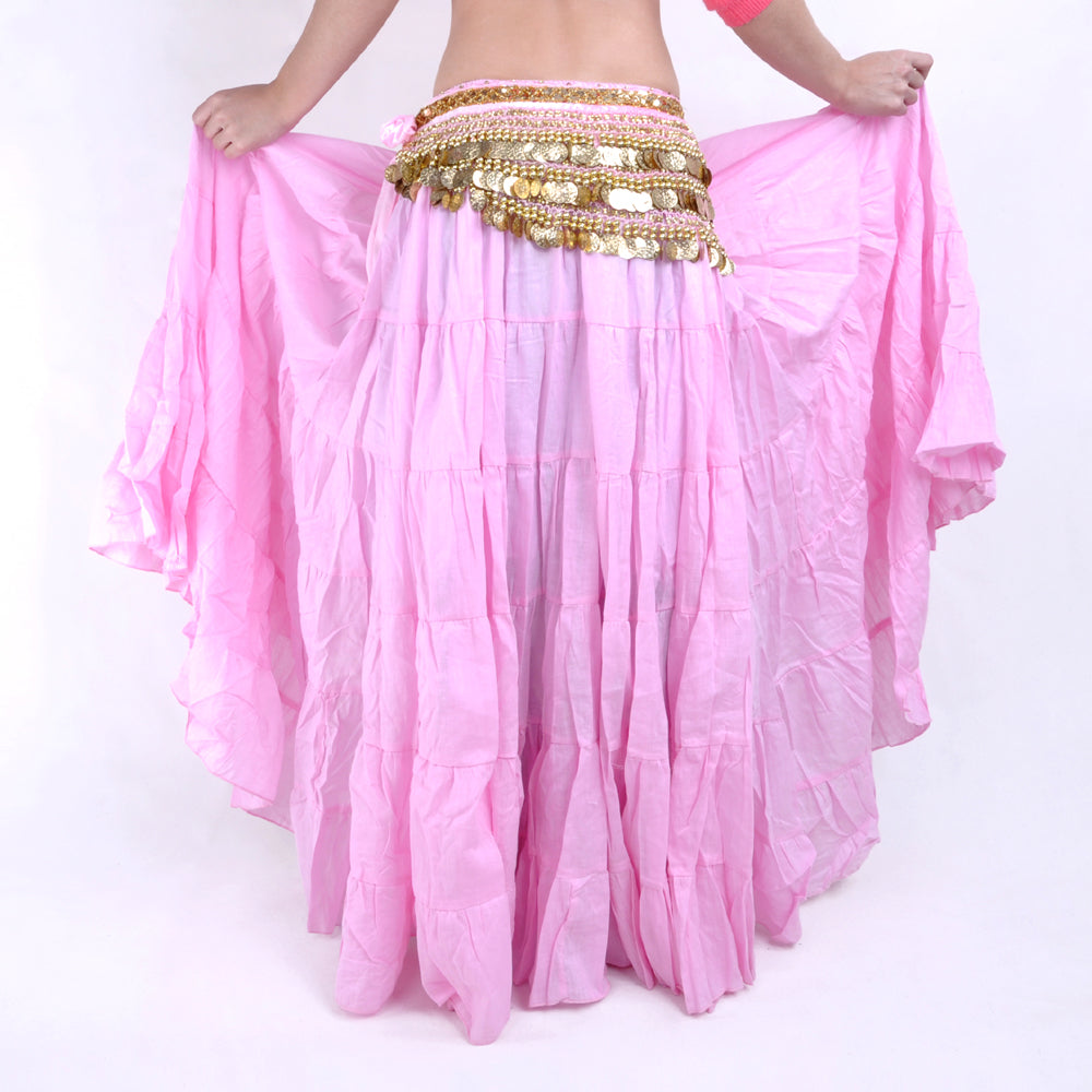 Super Big Swing 8 Meters Flax Tribal Skirt, Belly dance, Gypsy Skirt, Bohemia skirt