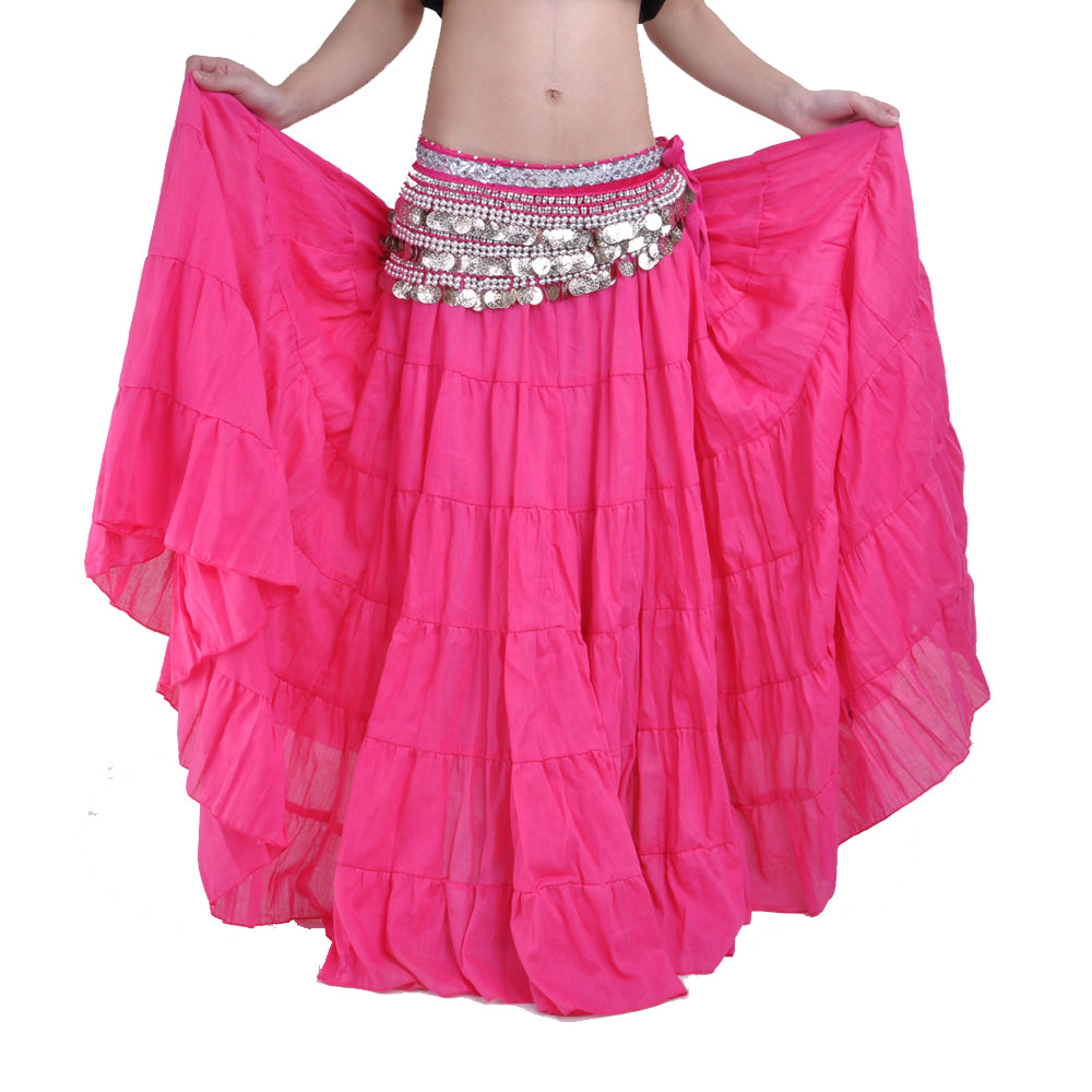 Super Big Swing 8 Meters Flax Tribal Skirt, Belly dance, Gypsy Skirt, Bohemia skirt