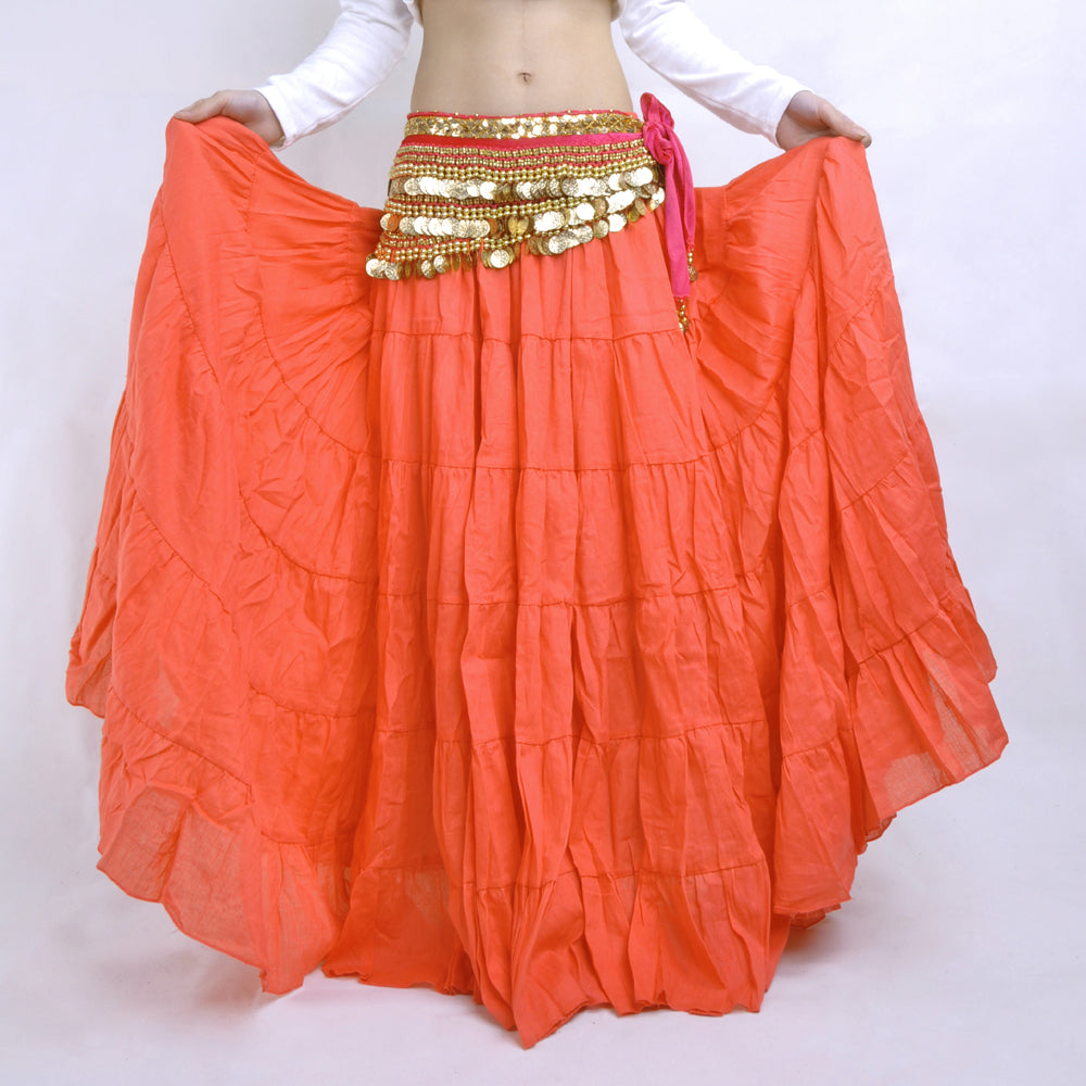 Super Big Swing 8 Meters Flax Tribal Skirt, Belly dance, Gypsy Skirt, Bohemia skirt