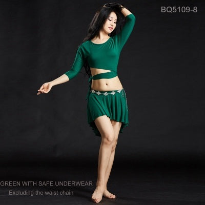 Professional And Sexy 8 Colors Polyester Belly Dance Dress Belly Dancing Costumes Oriental Belly Dance Costumes