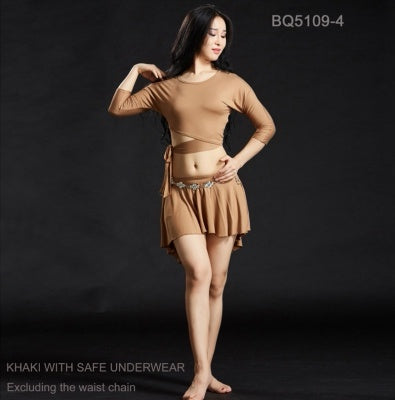 Professional And Sexy 8 Colors Polyester Belly Dance Dress Belly Dancing Costumes Oriental Belly Dance Costumes