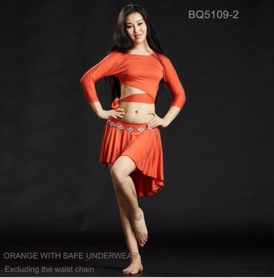 Professional And Sexy 8 Colors Polyester Belly Dance Dress Belly Dancing Costumes Oriental Belly Dance Costumes