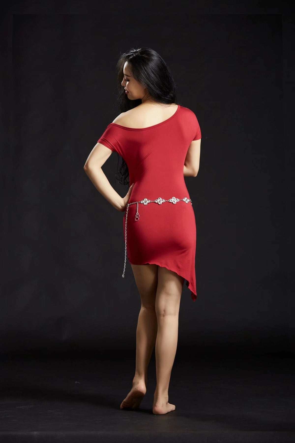 8 Colors Model Bellydance Dress, Bellydance Costumes with Safe Underwear Free