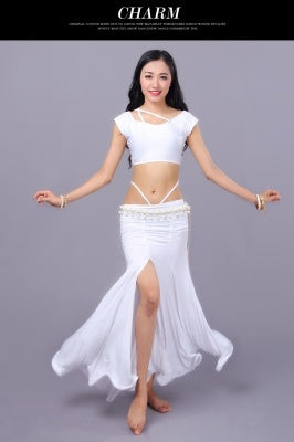 5 Colors Polyester Morden Dance Dress Belly Dance costumes Belly Dance Dress