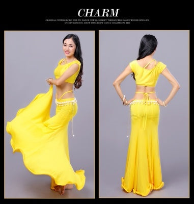 5 Colors Polyester Morden Dance Dress Belly Dance costumes Belly Dance Dress
