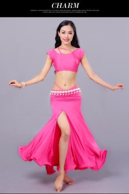 5 Colors Polyester Morden Dance Dress Belly Dance costumes Belly Dance Dress