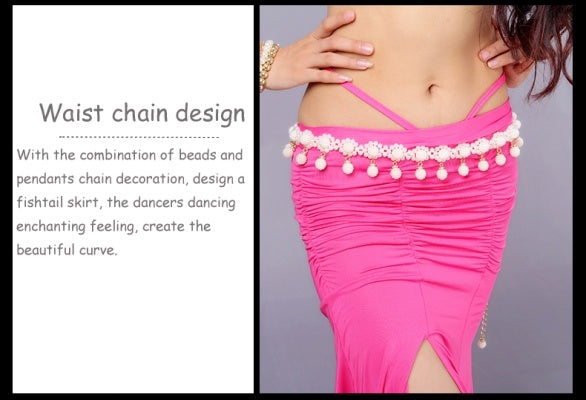 5 Colors Polyester Morden Dance Dress Belly Dance costumes Belly Dance Dress