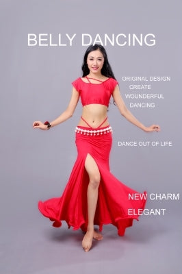 5 Colors Polyester Morden Dance Dress Belly Dance costumes Belly Dance Dress