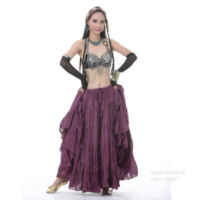 12 Color 16m(about37.8") Tribal Skirt, Tribal Dance, Skirt, Belly dance, Gypsy Skirt, Big Swing Skirt, Belly Dance, Flax Dance skirt