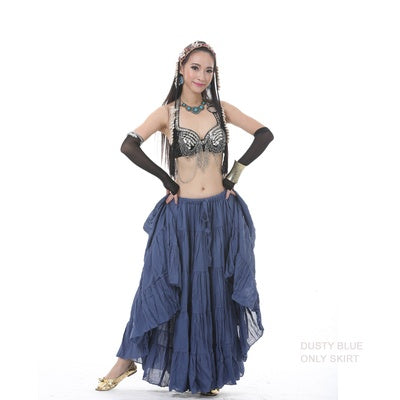 12 Color 16m(about37.8") Tribal Skirt, Tribal Dance, Skirt, Belly dance, Gypsy Skirt, Big Swing Skirt, Belly Dance, Flax Dance skirt