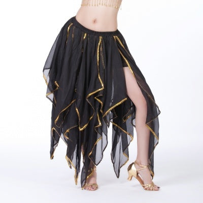 Professional And Sexy 9 Color 16 Leaves Skirt, Belly Dance Skirt, Chiffon Skirt, Performance Skirt, Tribal Skirt, Flax Dance skirt