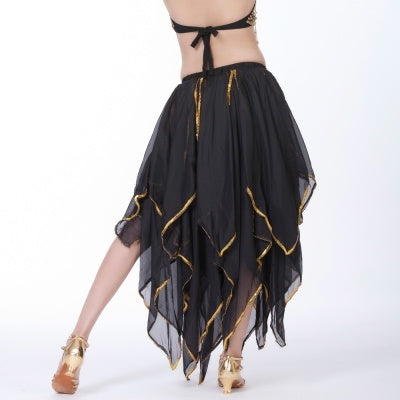 Professional And Sexy 9 Color 16 Leaves Skirt, Belly Dance Skirt, Chiffon Skirt, Performance Skirt, Tribal Skirt, Flax Dance skirt