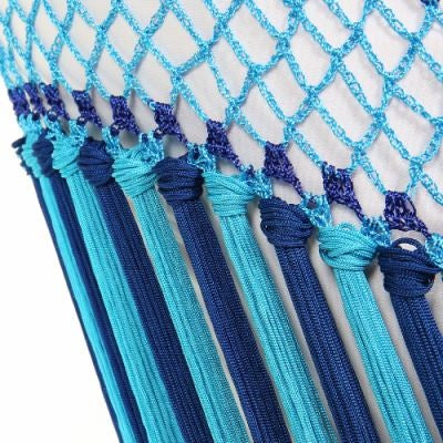 Nylon 150cm(59 in) Women's Belly Dance Two-tone Argentina Triangle Short Tassels Hip Scarf