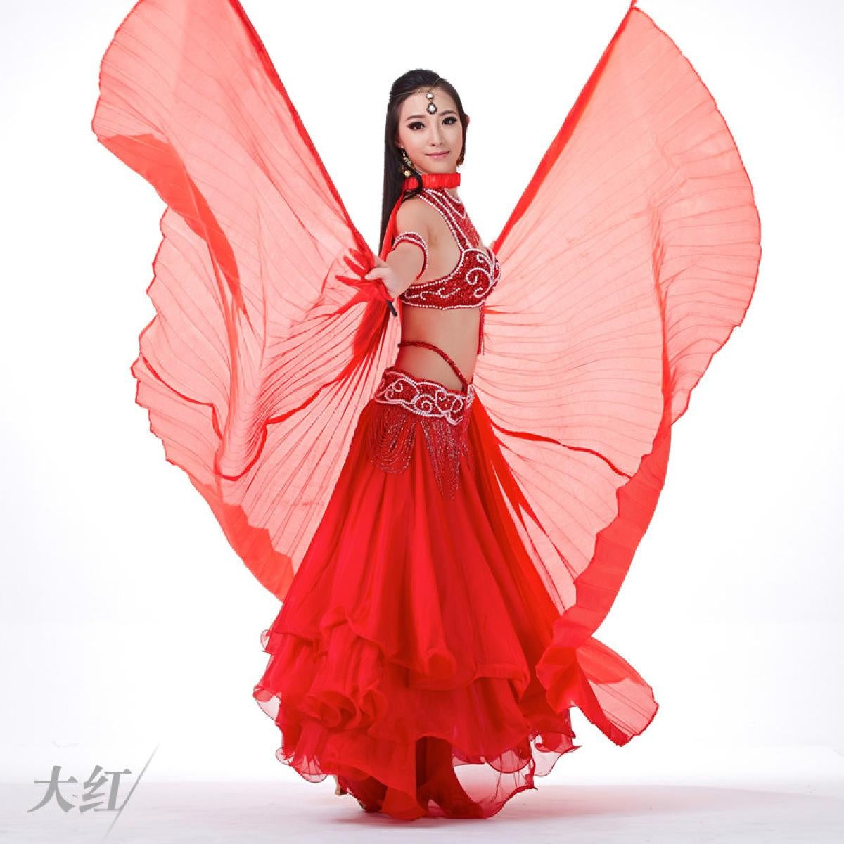 360 Degree Belly Dance Silk Wings Isis Wings Isis Wings, Golden wings, Silver Wings, Wings Props, Belly Dancing Wings
