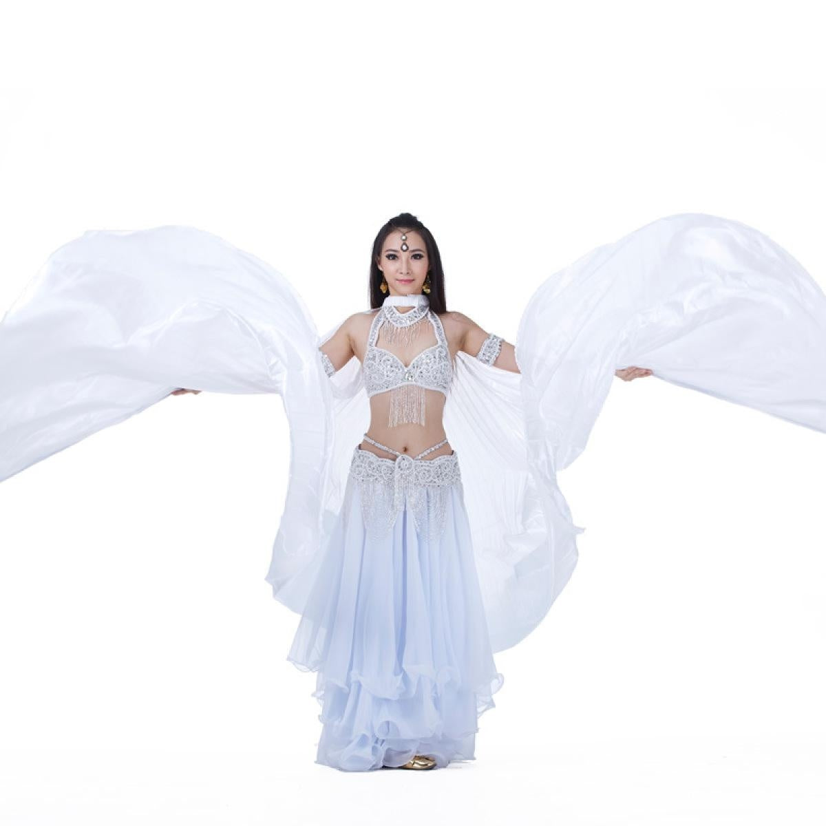 360 Degree Belly Dance Silk Wings Isis Wings Isis Wings, Golden wings, Silver Wings, Wings Props, Belly Dancing Wings