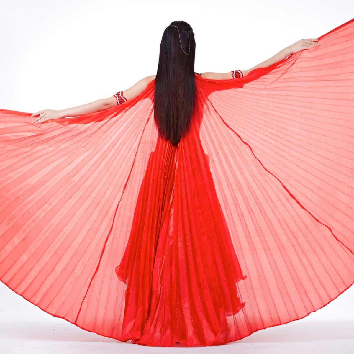 360 Degree Belly Dance Silk Wings Isis Wings Isis Wings, Golden wings, Silver Wings, Wings Props, Belly Dancing Wings