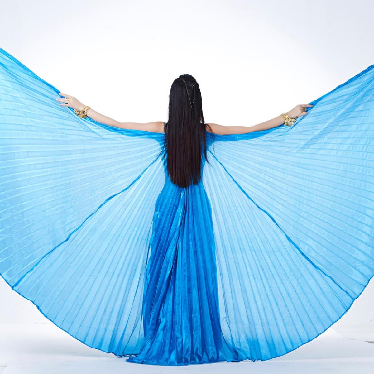 360 Degree Belly Dance Silk Wings Isis Wings Isis Wings, Golden wings, Silver Wings, Wings Props, Belly Dancing Wings
