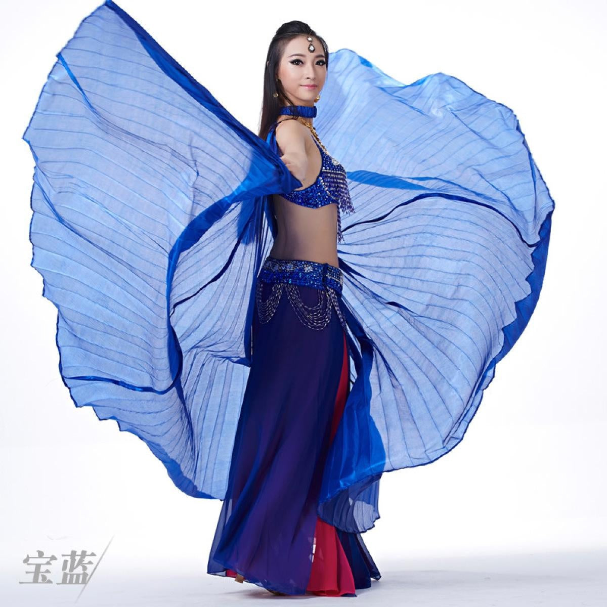 360 Degree Belly Dance Silk Wings Isis Wings Isis Wings, Golden wings, Silver Wings, Wings Props, Belly Dancing Wings