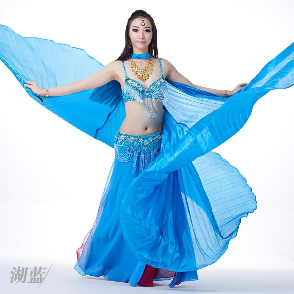 360 Degree Belly Dance Silk Wings Isis Wings Isis Wings, Golden wings, Silver Wings, Wings Props, Belly Dancing Wings