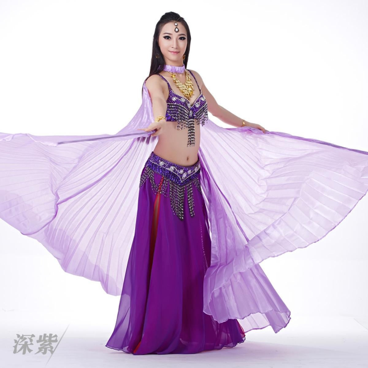 360 Degree Belly Dance Silk Wings Isis Wings Isis Wings, Golden wings, Silver Wings, Wings Props, Belly Dancing Wings