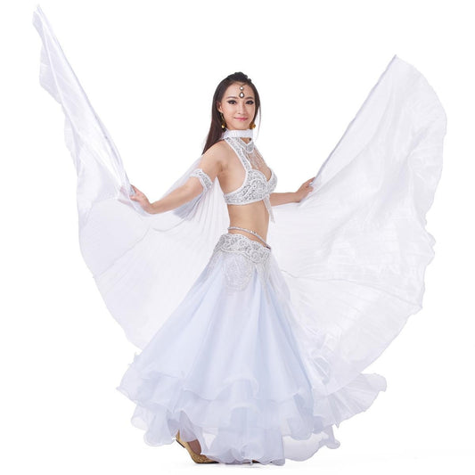 360 Degree Belly Dance Silk Wings Isis Wings Isis Wings, Golden wings, Silver Wings, Wings Props, Belly Dancing Wings