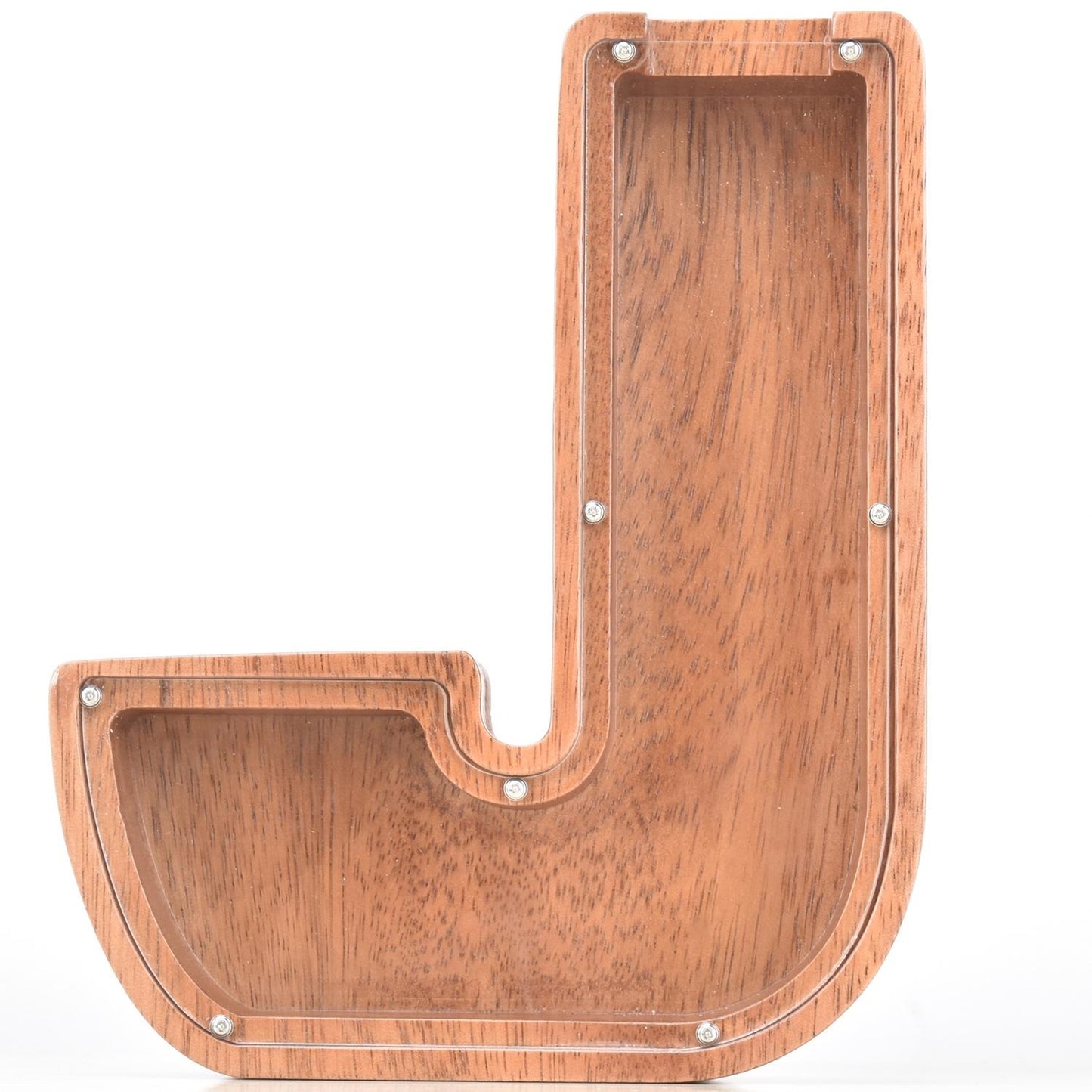 Creative Piggy Bank Nordic Style Wooden Letter Piggy Bank Thickness 4.5cm