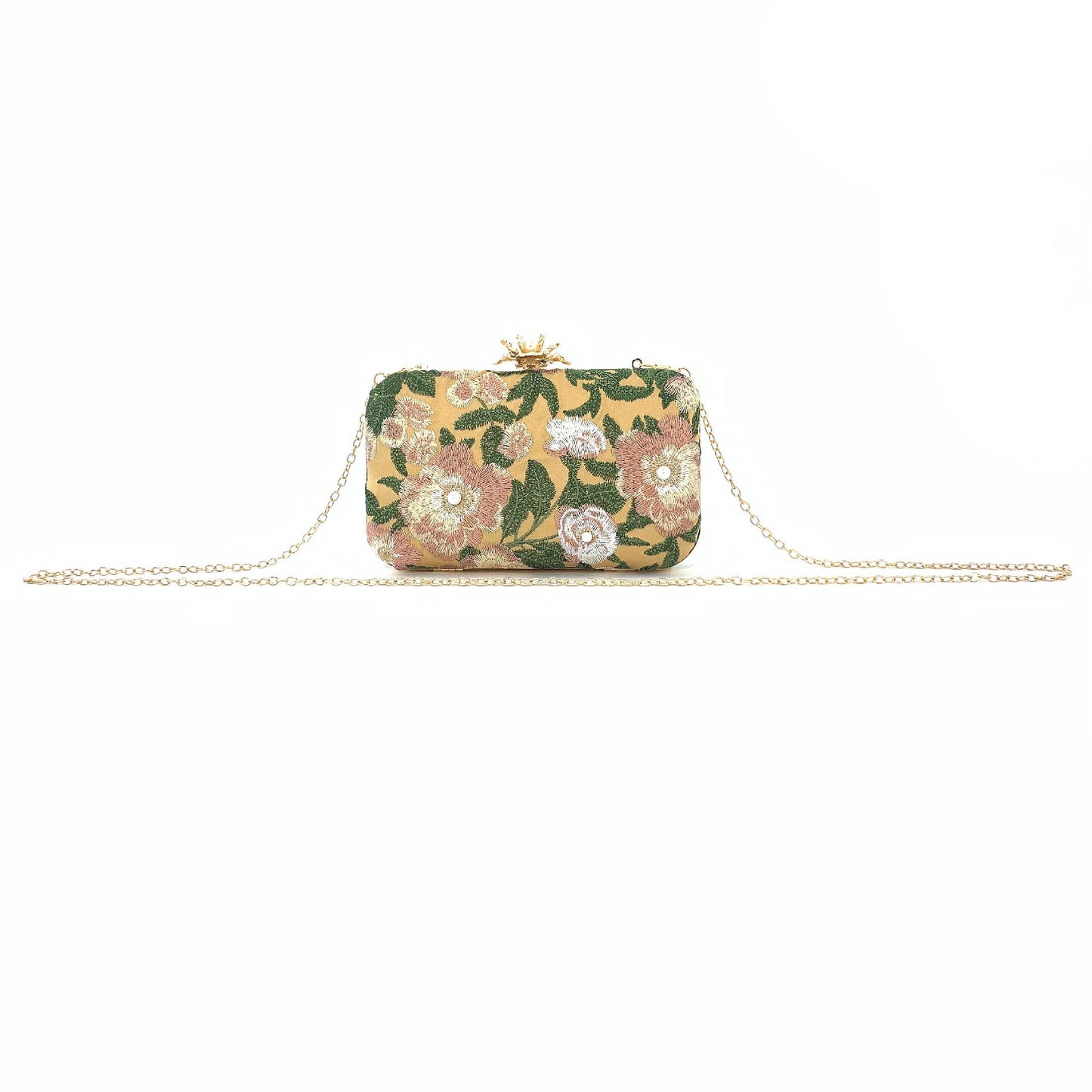 Embroidered handmade beaded Evening Bag Retro Pearl Banquet Evening Bag for women