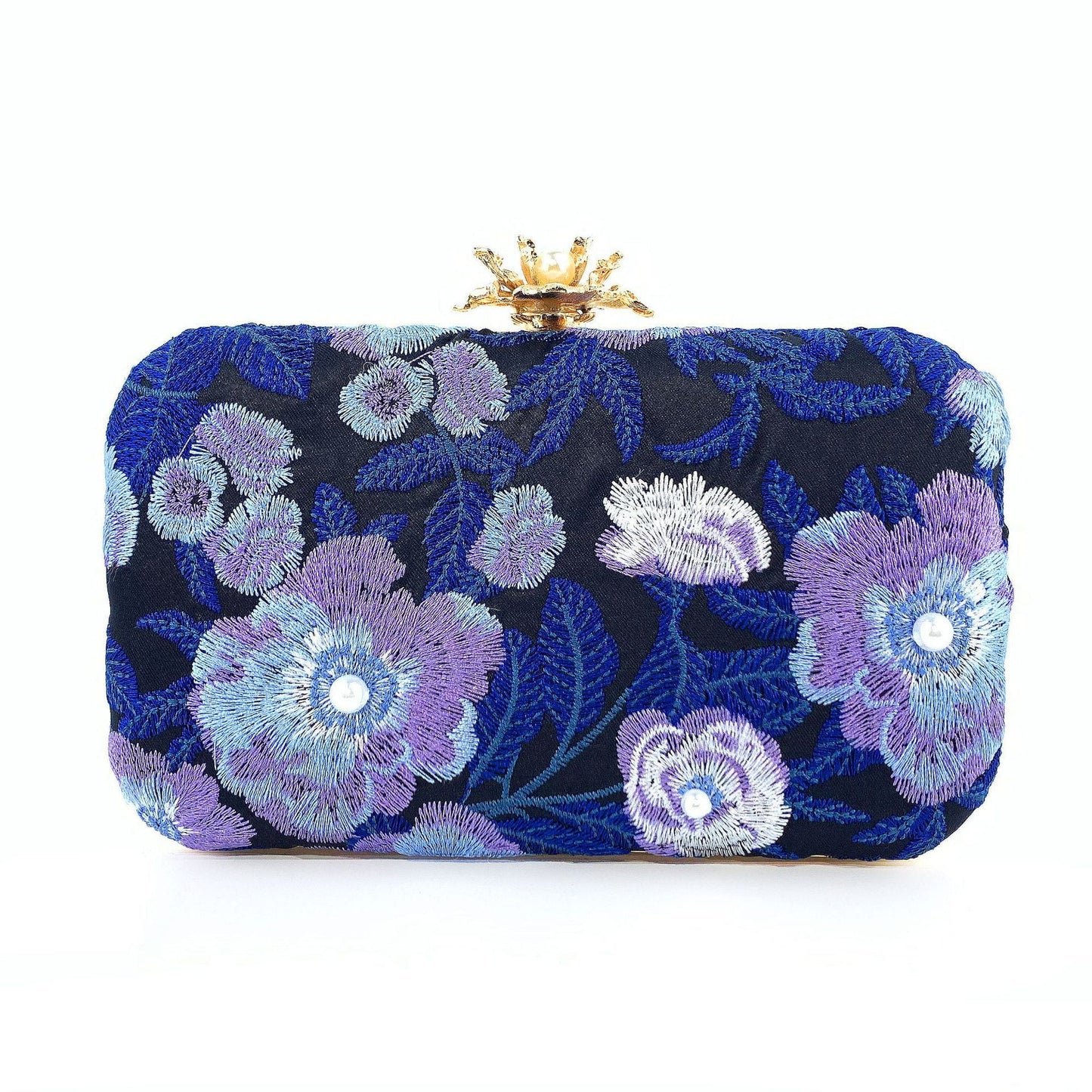 Embroidered handmade beaded Evening Bag Retro Pearl Banquet Evening Bag for women