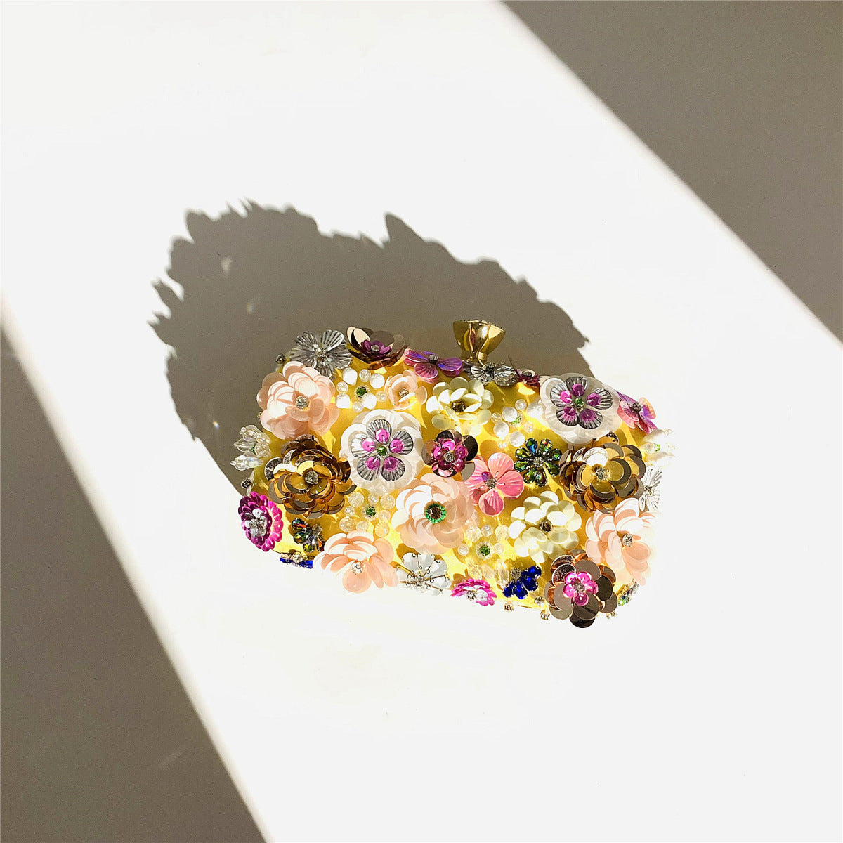 Fashion Evening Bags Handmade Flower Beaded Bags Banquet Wedding Party Bags Women Evening Clutch Women Purse