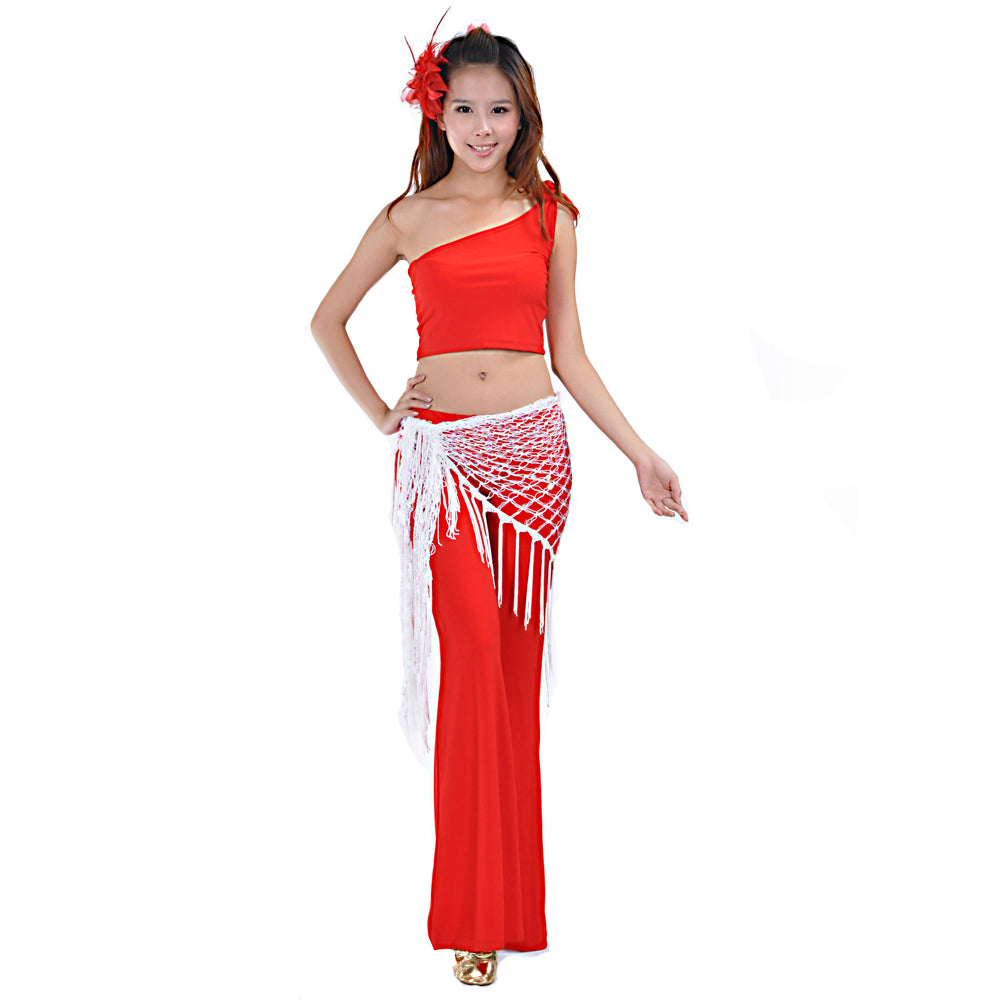 Light Weight Hand Made Chiffon Stage Scarf Belly Dance Veil Shawls Hip Scarf Waist Belts