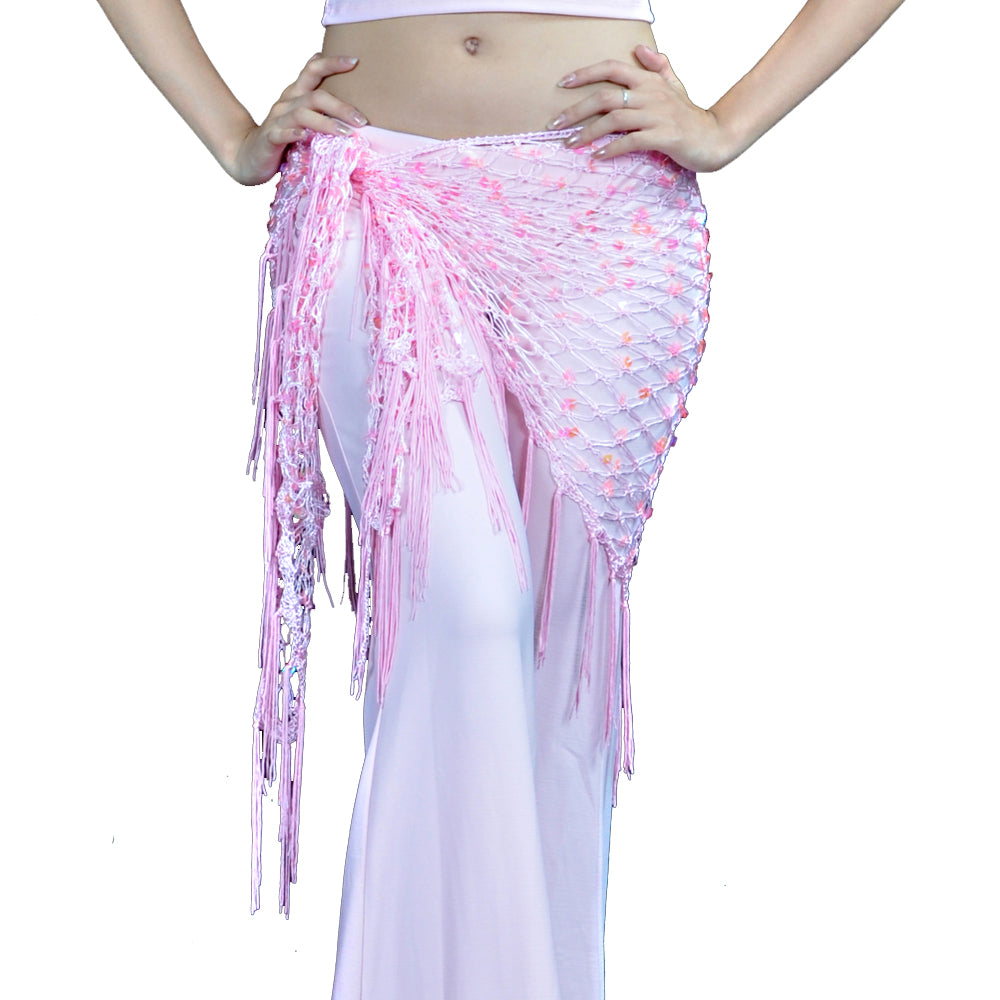 Light Weight Hand Made Chiffon Stage Scarf Belly Dance Veil Shawls Hip Scarf Waist Belts