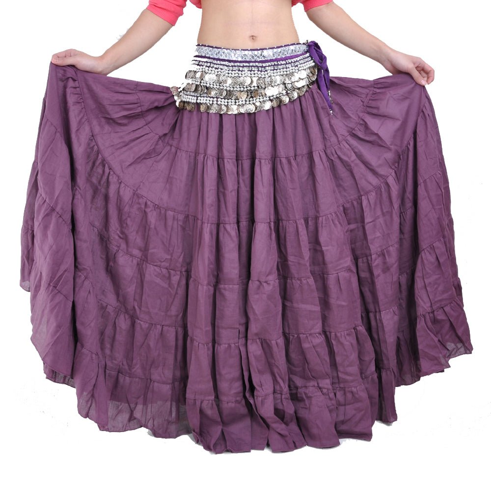 Super Big Swing 8 Meters Flax Tribal Skirt, Belly dance, Gypsy Skirt, Bohemia skirt
