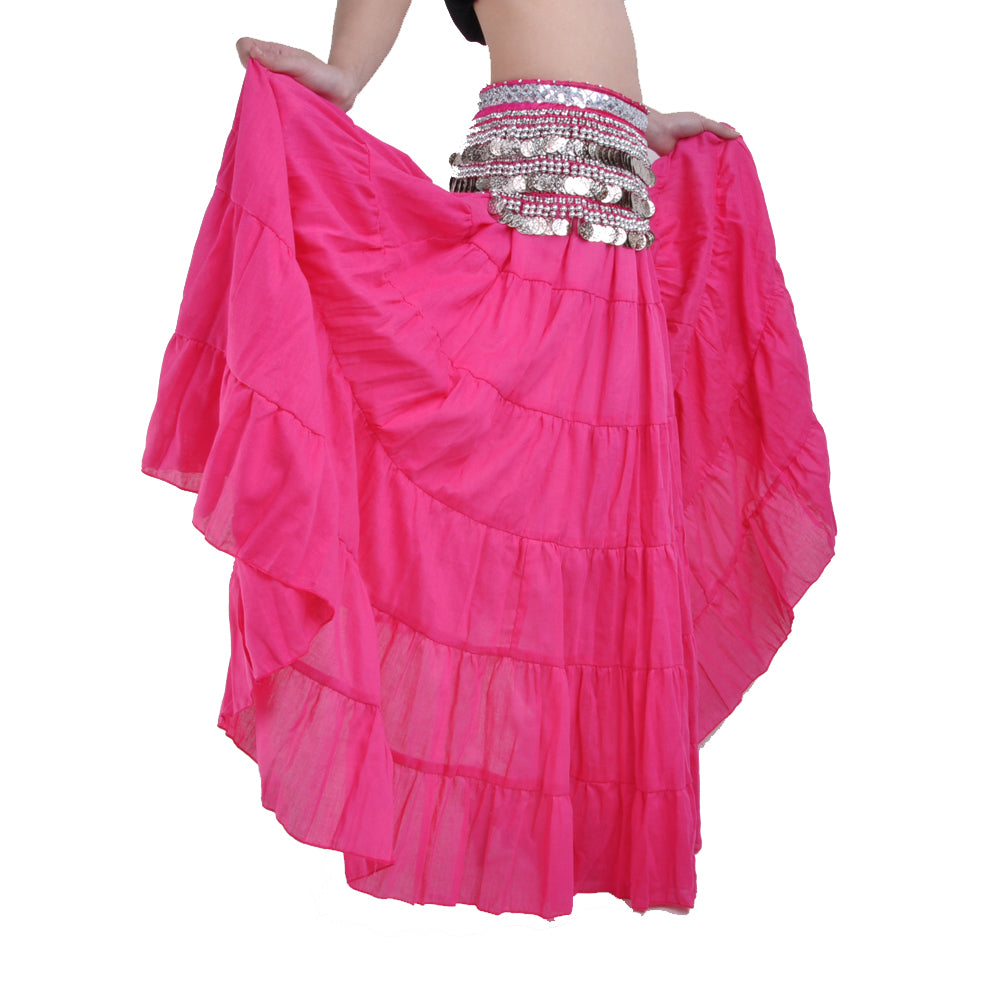 Super Big Swing 8 Meters Flax Tribal Skirt, Belly dance, Gypsy Skirt, Bohemia skirt